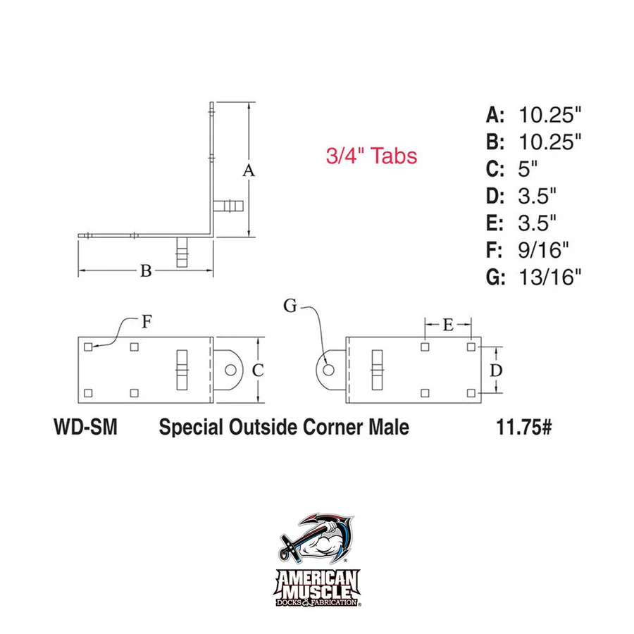 Outside Corner Male - Special - Image 2