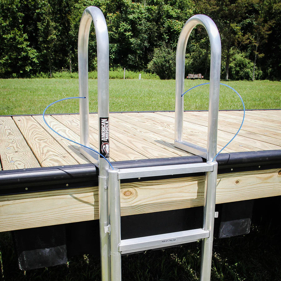 Retractable Lift Dock Ladder
