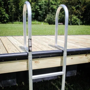 Straight Dock Ladder - Hoop Handles